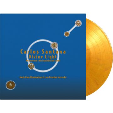 CARLOS SANTANA - DIVINE LIGHT (YELOW, RED, & BLACK MARBLED VINYL)