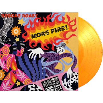 REGGAE ROAST - MORE FIRE! (2LP/LIMITED/FLAMING VINYL/180G/2 PRINTED INNERSLEEVES