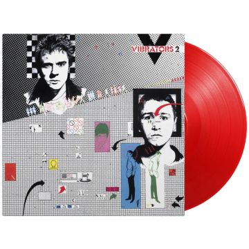 VIBRATORS - V2 (TRANSLUCENT RED VINYL/180G)