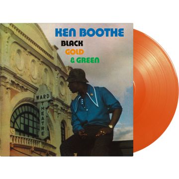 KEN BOOTHE - BLACK, GOLD & GREEN (ORANGE VINYL/180G)