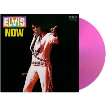 ELVIS PRESLEY - ELVIS NOW (TRANSLUCENT MAGENTA VINYL/180G/NUMBERED)