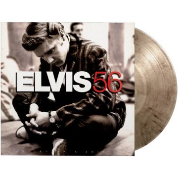 ELVIS PRESLEY - ELVIS '56 (CRYSTAL CLEAR & BLACK MARBLED VINYL/180G/NUMBERED)