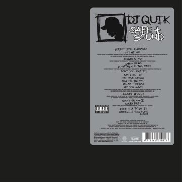 DJ QUIK - SAFE/SOUND (NUMBERED/TRANSLUCENT RED VINYL)
