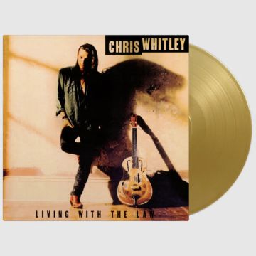CHRIS WHITLEY - LIVING WITH THE LAW (35TH ANNIVERSARY/NUMBERED/GOLD COLOURED VINY