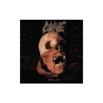 GRAVE - HATING LIFE (MILKY CLEAR/BLACK SMOKE VINYL)