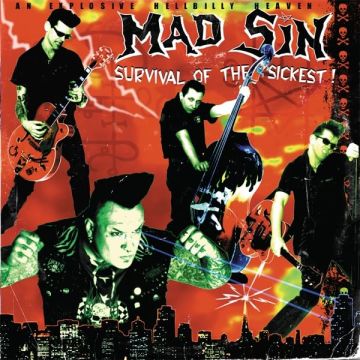 MAD SIN - SURVIVAL OF THE SICKEST (ORANGE/YELLOW SWIRL VINYL)