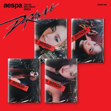 AESPA - DRAMA (4TH MINI ALBUM/GIANT VERSION)