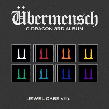 G-DRAGON - UBERMENSCH (3RD ALBUM/JEWEL)