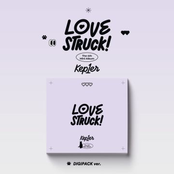 KEP1ER - LOVESTRUCK! (4TH MINI ALBUM/DIGIPACK VERSION)
