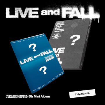 XDINARY HEROES - LIVE & FALL (TABLOID VER./5TH MINI ALBUM)