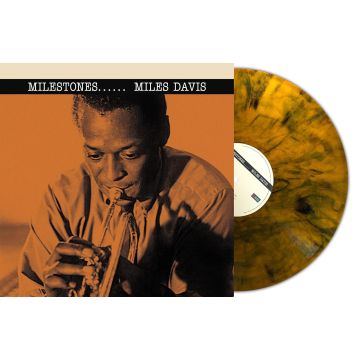 MILES DAVIS - MILESTONES (ORANGE MARBLE VINYL)