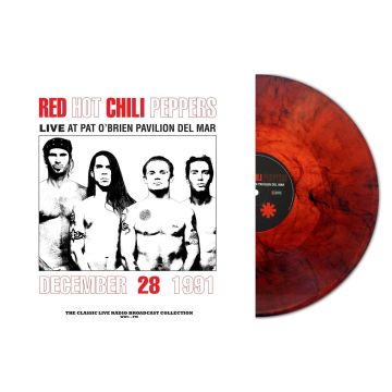 RED HOT CHILI PEPPERS - AT PAT O BRIEN PAVILION DEL MAR (RED MARBLE VINYL)
