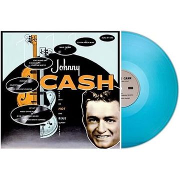 JOHNNY CASH - WITH HIS HOT & BLUE GUITAR (COLOURED VINYL)