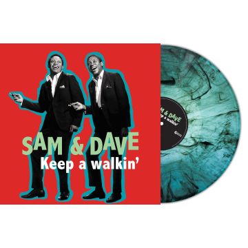 SAM & DAVE - KEEP A WALKIN (TURQUOISE MARBLE VINYL)