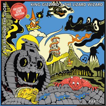 KING GIZZARD & THE LIZARD WIZARD - LIVE AROUND THE GLOBE: PART V (COLORED VINYL)