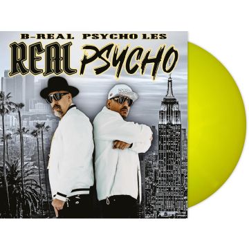 B-REAL & PSYCHO LES - REAL PSYCHO (YELLOW VINYL)