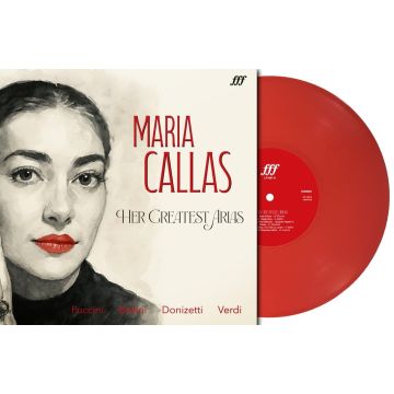 MARIA CALLAS - GREATEST HITS (TRANSPARENT RED VINYL)