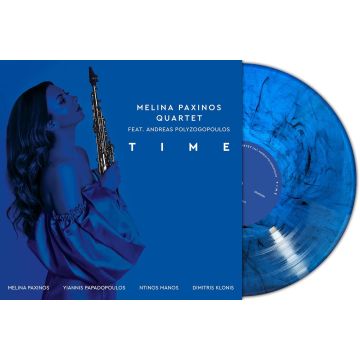 MELINA QUARTET PAXINOS - TIME (BLUE MARBLE VINYL)