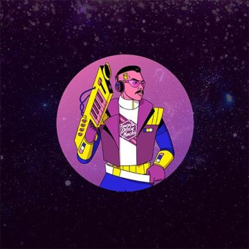 PURPLE DISCO MACHINE - PLAYBOX (A4 STICKER SHEET INSERT)