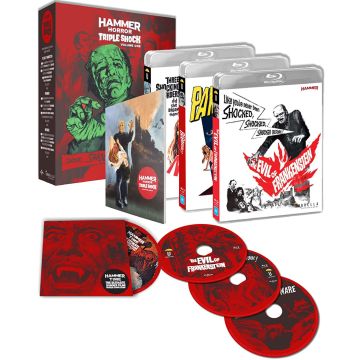 HAMMER TRIPLE SHOCK COLLECTION VOL. 1: THE EVIL OF FRANKENST - HAMMER TRIPLE SHOCK COLLECTION VOL. 1: THE EVIL OF FRANKENSTEIN;P