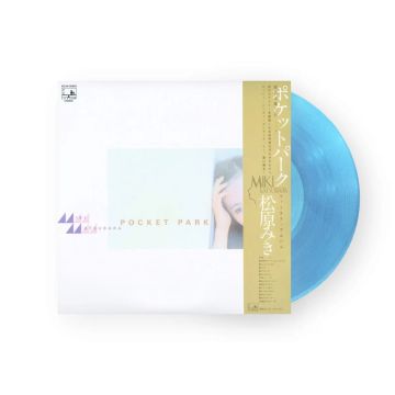 MIKI MATSUBARA - POCKET PARK (AQUA BLUE VINYL/JAPANESE IMPORT/REMASTERED/POSTER/LI