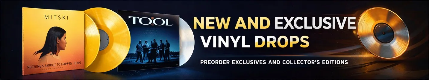 New and exclusive vinyl drops — pre-order exclusives and collector's editions